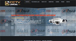 Desktop Screenshot of cctvlampung.com
